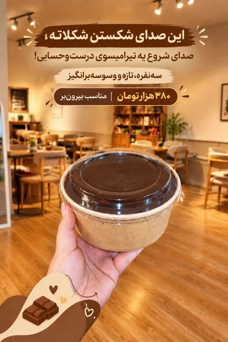 تیرامیسو کاسه ای